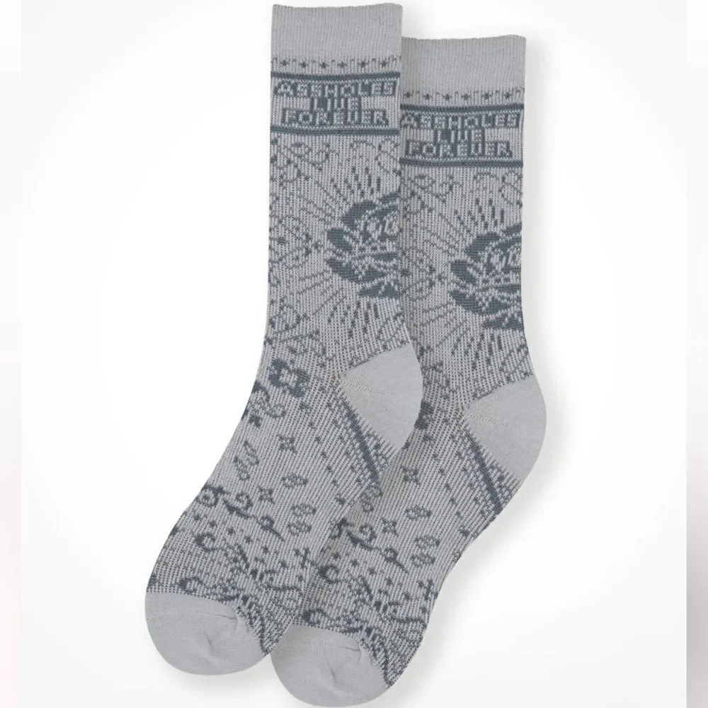 Assholes live forever socks OS (4050) NEW